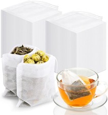 400 Stück Teebeutel für Losen Tee, Teefilter Beutel 7x9 cm, Teebeutel zum B