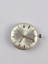 Lord Elgin 905 Automatic Swiss 25 Jewels Watch Movement -Runs, loose crown