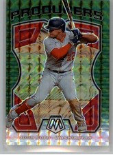 2021 Panini Mosaic GREEN MOSAIC MLBPA Baseball Cards Pick From List 201-Inserts