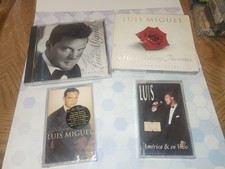 Luis Miguel Lote De 2 Cds Y 2 Cassettes Originales Musica Romantica
