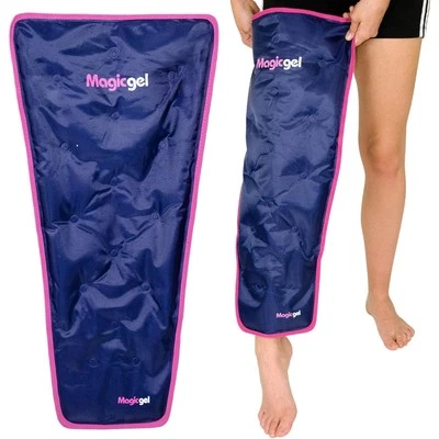 STRETTON Magic Gel Pack de Glace en Gel pour Jambe et Cuisse - Poche de Glace