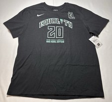 New York Liberty Sabrina Ionescu Nike Shirt Men’s XL Equality WNBA Black NWT