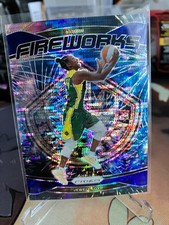 2024 Panini Prizm WNBA #8 Jewell Lloyd Seattle Storm /199 Blue Pulsar Prizm