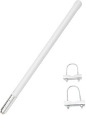 Dual Band Fiberglass Mobile Radio AntennaUHF VHF 144/430mhz Base Antenna 15.7...