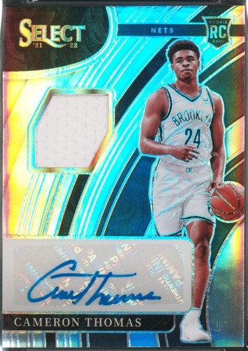 Cameron Thomas 2021 Panini Impeccable Rookie Autographs Asia /88