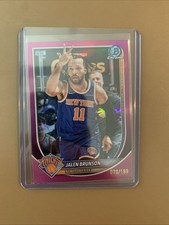 2025-26 Bowman Basketball Jalen Brunson Chrome Pink /199