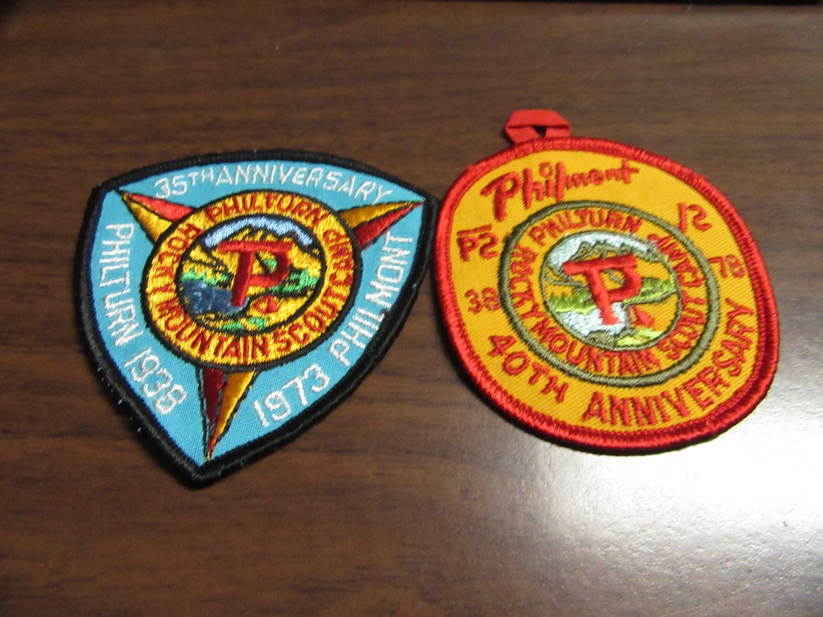Philmont 35th and 40th Anniversary Patches c57 | eBay