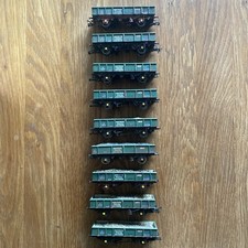 x9 Bachmann 38-095 & 38-100 34 Ton PNA Ballast/Spoil Wagons 5 & 7 Rib 