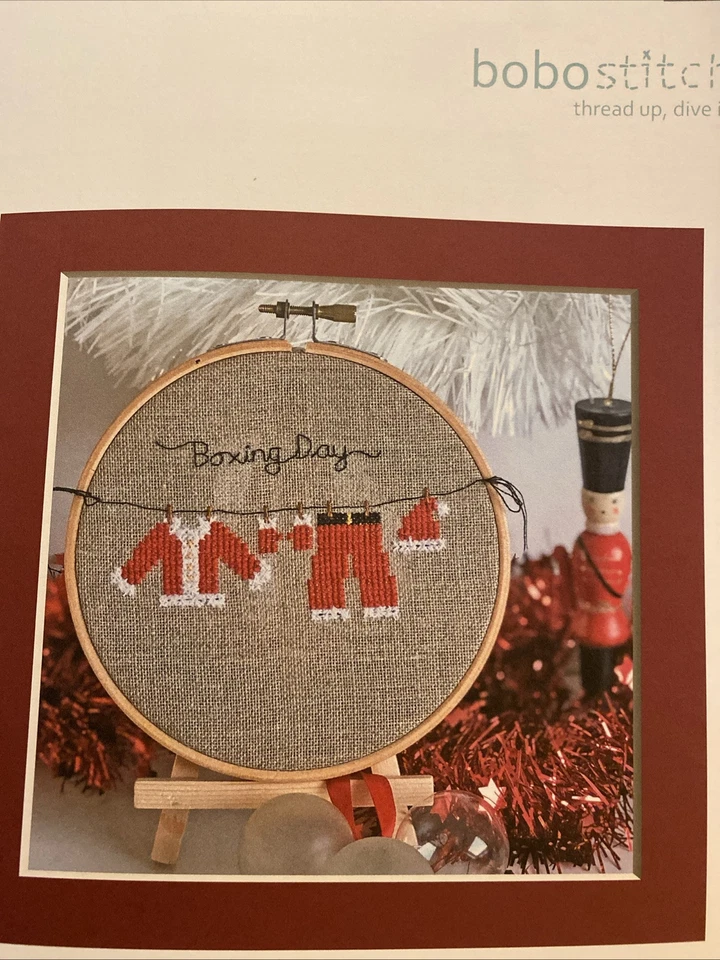 LAKESIDE NEEDLECRAFT WINTER CROSS STITCH BOOK 2019 Corbett Modern Folk Elliot - Image 4 of 4