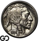 1934 Buffalo Nickel, BU++