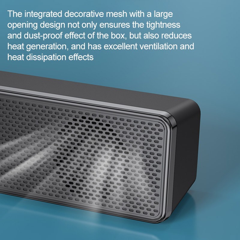 Powerful Sound Quality PC Bar Speaker Compact Soundbar Compact Size USB ...