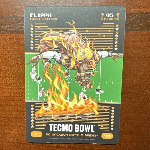 2026 Bo Jackson Battle Arena Tecmo Bowl Fire #54 Flippa- Flipper Anderson