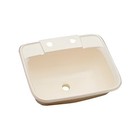 American Motorhome RV Bathroom Sink, 14 3/4 "x 12" Cream 16186PPA