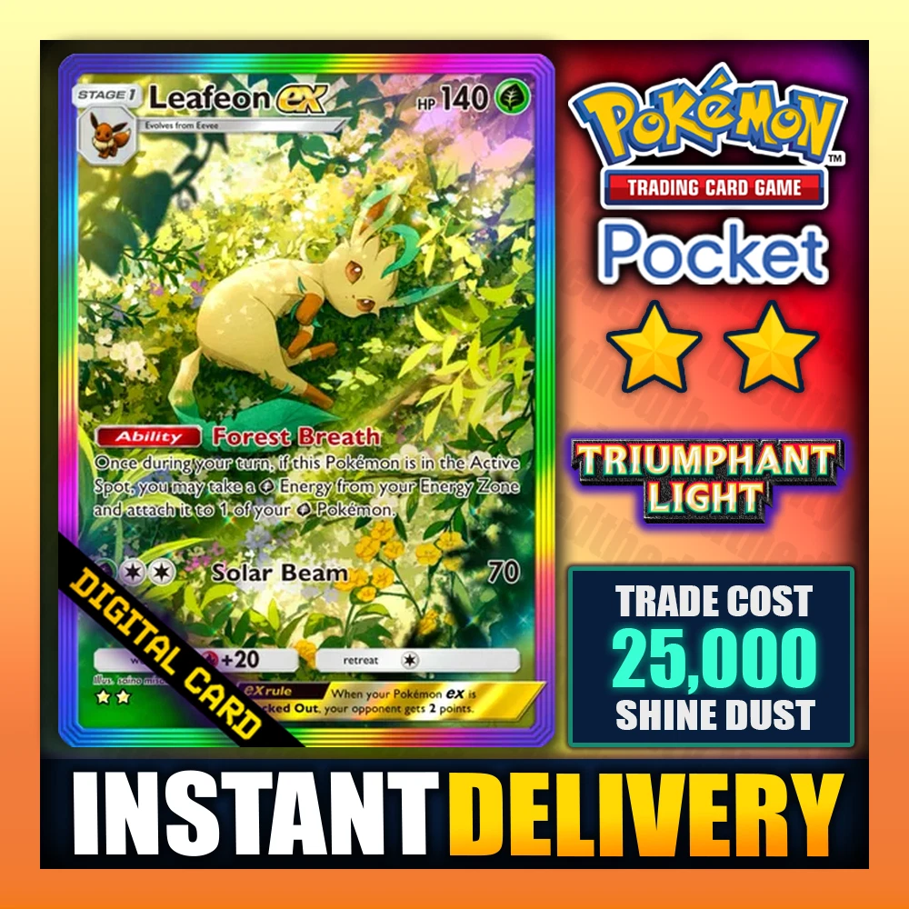 Preços baixos em Cartões TCG Leafeon Pokémon | eBay