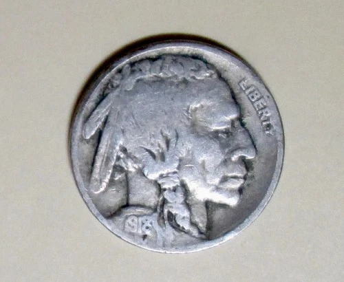 1918 Buffalo Nickel with Very Good Details