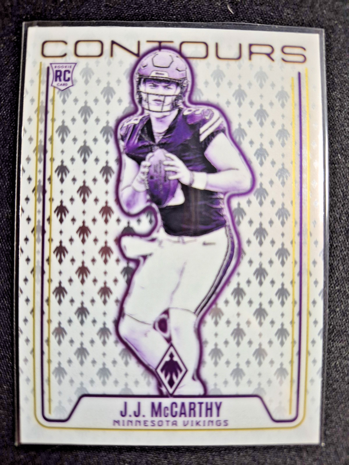Panini 2024 Phoenix Contours Rookie #CON-JMY J.J. McCarthy Vikings Football