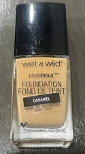 Wet N Wild Photo Focus Matte Liquid Foundation CARAMEL *NEW*