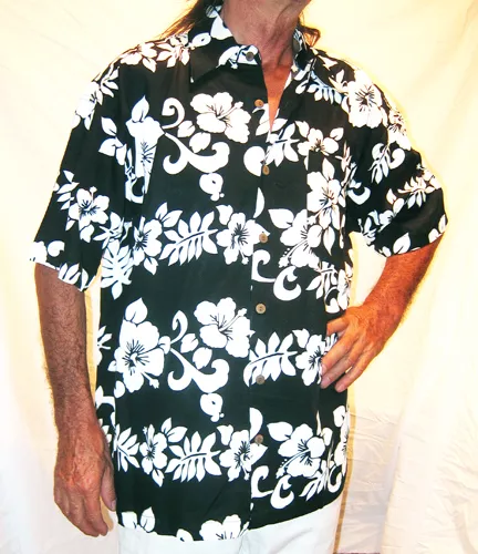 Camicia a fiori hawaiana cheap