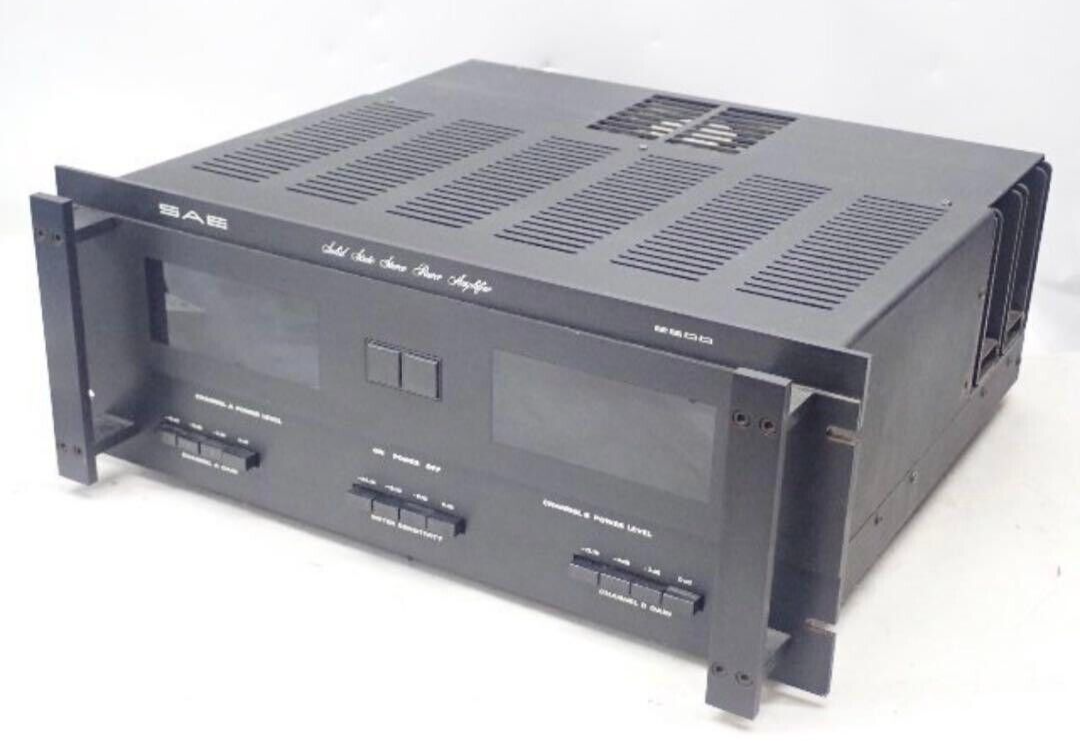 SAE 2600 ステレオパワーアンプ AS IS” SAE-2600 stereo power amplifier - TOYOZUMI, 100V