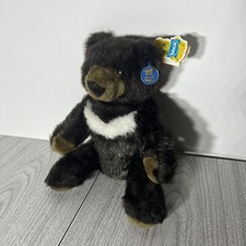 Vintage Dakin Pillow Pets Blazer Bear Plush 16  Stuffed Teddy Bear 1982 W/tags