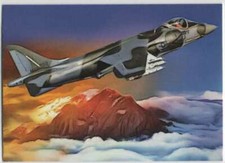 2019 Topps Allen and Ginter The History of Flight #HOF-11 Harrier Jet 