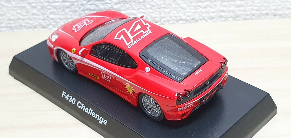 Kyosho 1/64 FERRARI F430 CHALLENGE #14 RED diecast car model | eBay