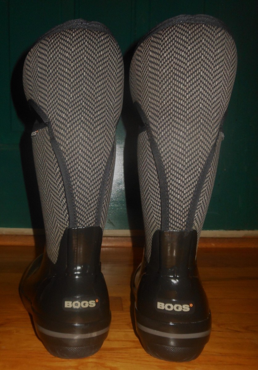 27cm BOGS HERRINGBONE TALL ネイビー 9US 予約販売 HERRINGBONE BOGS 27cm TALL 9US ネイビー 靴 - 靴
