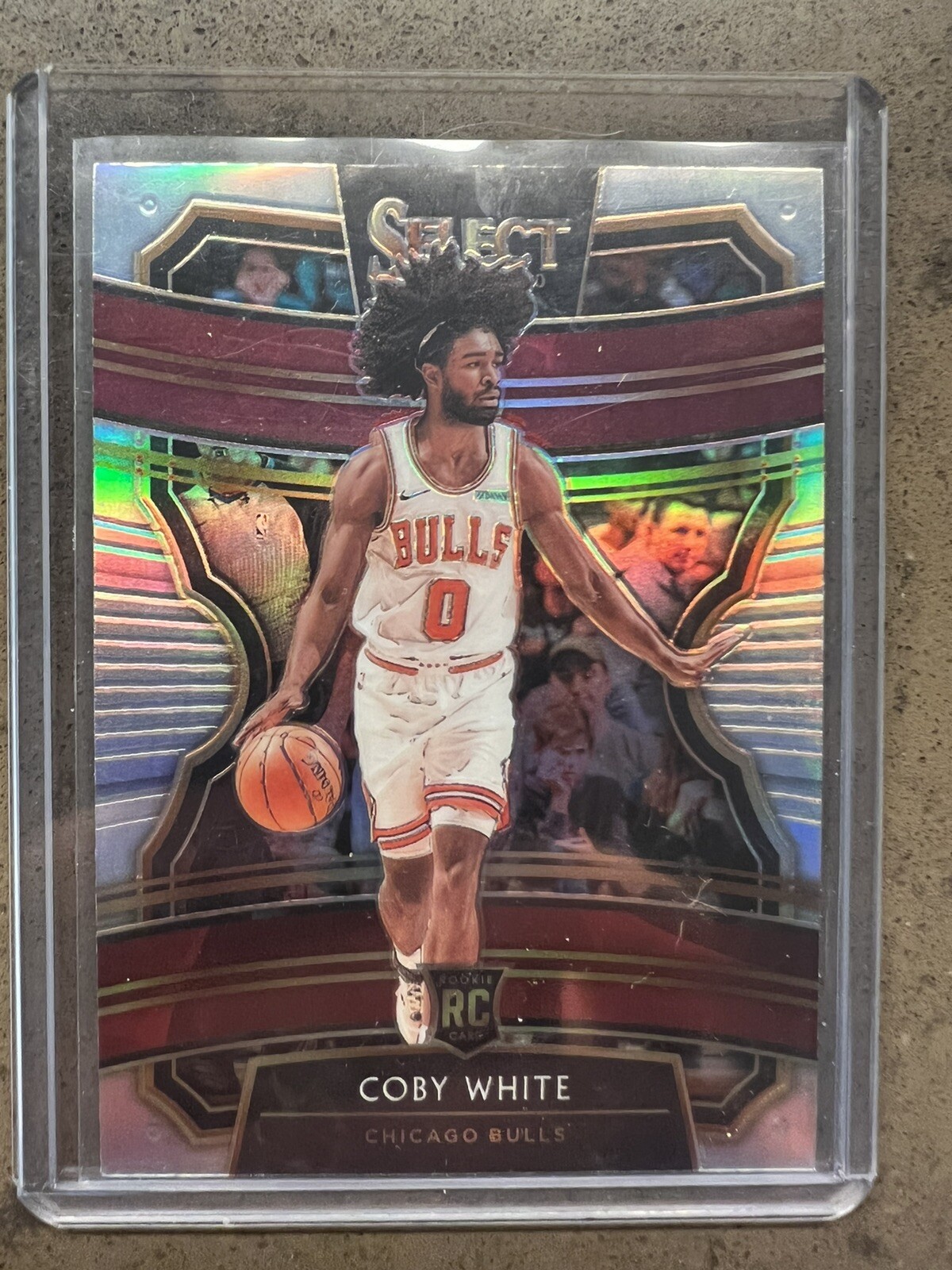 2019 Panini Select Coby White Concourse RC Rookie Silver