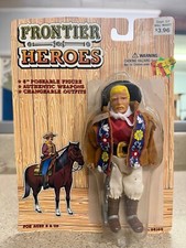 Frontier Heroes 6 Poseable Figure Changeable Outfits Buffalo Bill New