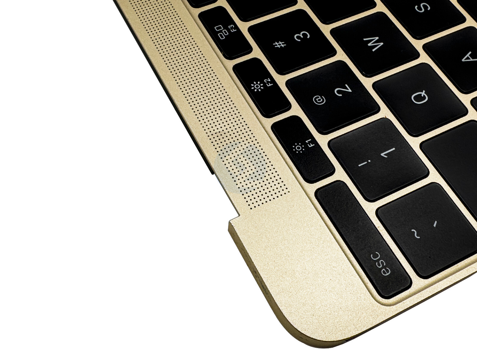 Grade B Gold US Keyboard Topcase 613-01195-B for MacBook 12" A1534 2015