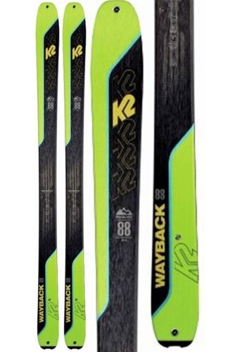 K2 Wayback 88 esquí de travesía SMU