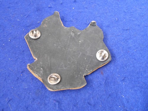 Orig 50's US Auto Club Member Embroidered Patch Attachment Pins 3 3/4" x 3 1/4" - Bild 3 von 4