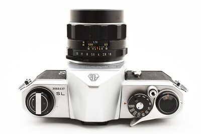 🚀🎁《Near MINT》Pentax SL SLR 35mm Film Camera Super Takumar 55mm