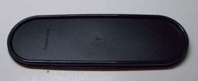 Tupperware Black Replacement Lid 2402A Fits Modular Mate 2401B