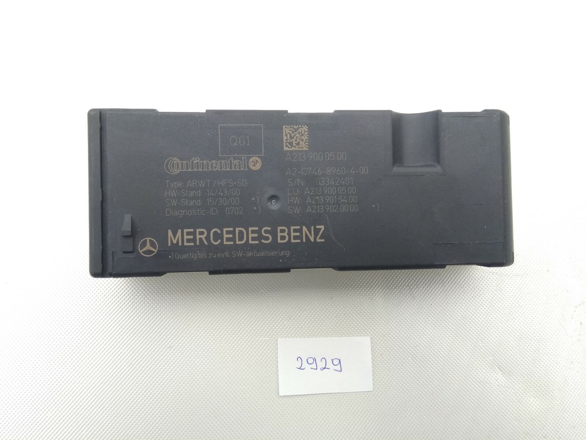 17-22 MERCEDES E W213 GLC X253 C253 TAILGATE BOOTLID LIFT MOTOR