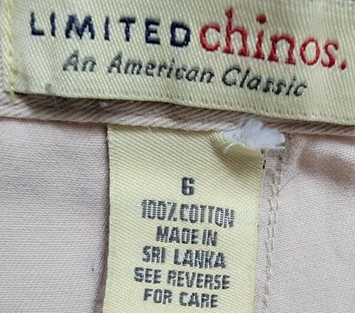 Limited Womens Skorts Skirt Size 6 Chinos Brown - Picture 2 of 12