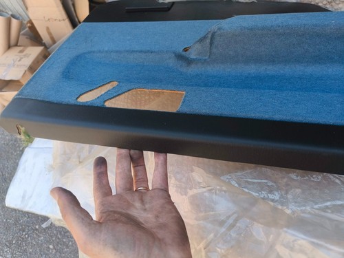PANNELLO PORTA POSTERIORE SX FIAT TEMPRA ORIGINAL 181247880 VELLUTO BLU 92516724 - Imagen 5 de 9