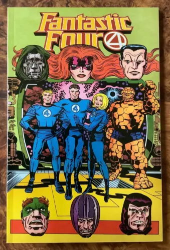 Fantastic Four 35 Jack Kirby Hidden Gem Variant VF/NM 1:100 2021 Dr Doom Slott