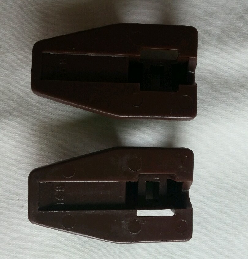 2 Kenlin RiteTrak I II Dresser Drawer Replacement Stop Guide Glide
