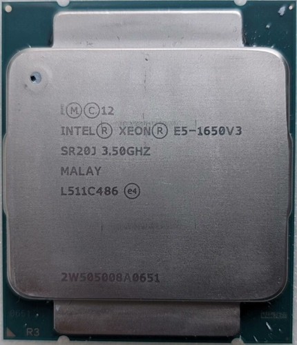Intel Xeon E5-1650 V3 3.5GHz 6-Core 15MB LGA2011-3 140W SR20J CPU Processor