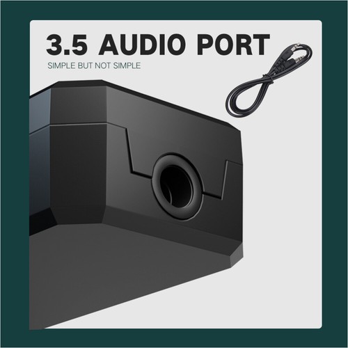 5 Pack Receiver Audio Transmitting Device Adapter for TV - 第 9/12 張圖片