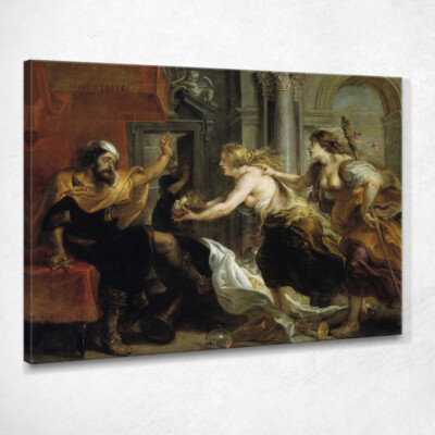Tereo konfrontiert sich mit dem Kopf seines Sohnes Itilo Peter Paul Rubens, ppr202 qu