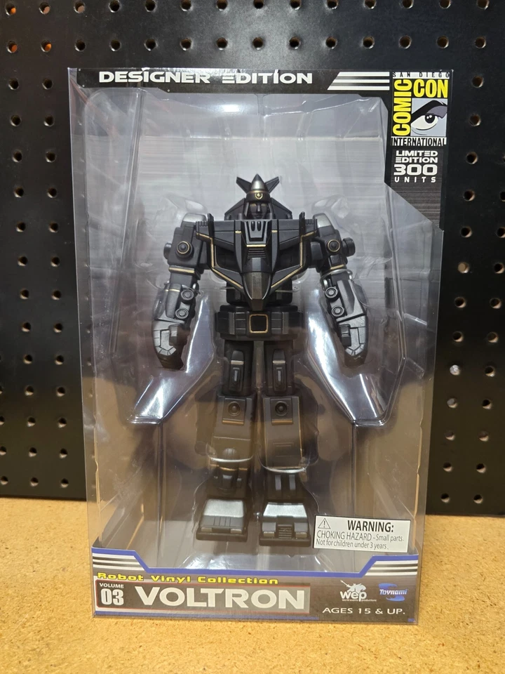 Vehículo Voltron Edición Diseñador Vinilo 9" Alto - Nuevo Todavía en Embalaje LTD 300 Foto 3 de 4