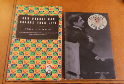 3 Marcel Proust: Mary Ann Caws 1st HCwDJ 2003 & How Proust Can Change Life; Swan