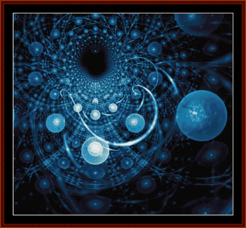 Sale 30% Off Cross Stitch Collectibles Counted X-stitch chart - Fractal 454