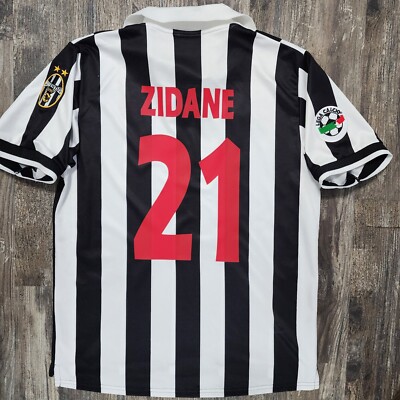 ウェア Kappa JUVENTUS L/S Uniform #21 ZIDANE Zidane Juventus Kappa 1996 1997 Long Sleeve DEBUT UEFA