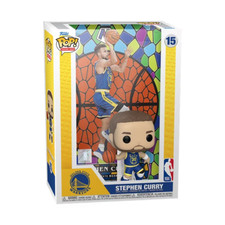Stephen Curry Funko Pop! Tarjetas coleccionables 15 figura de vinilo y tarjeta de gran tamaño nuevas
