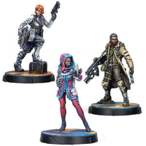 DIRE FOES MISSION PACK DELTA OBSIDIAN HEAD Infinity CodeOne Corvus Belli - Picture 1 of 1