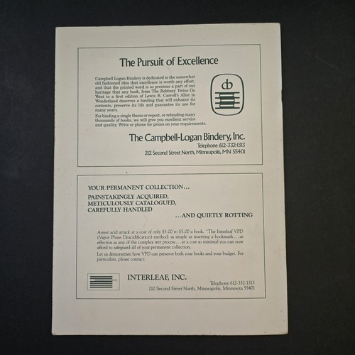 Hand Papermaking Vol 2 No 2 1987 Australia Papermaking Conference Israel Mitnan - Picture 7 of 7