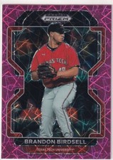 2022 PRIZMS PINK VELOCITY RC BRANDON BIRDSELL CHICAGO CUBS PRIZM ROOKIE #-384